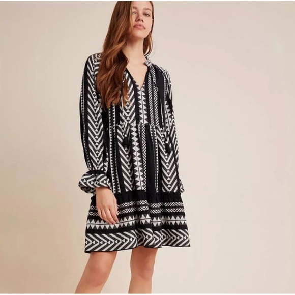 Anthropologie Dominique Tunic Dress NWT Size XS - Picture 3 of 16
